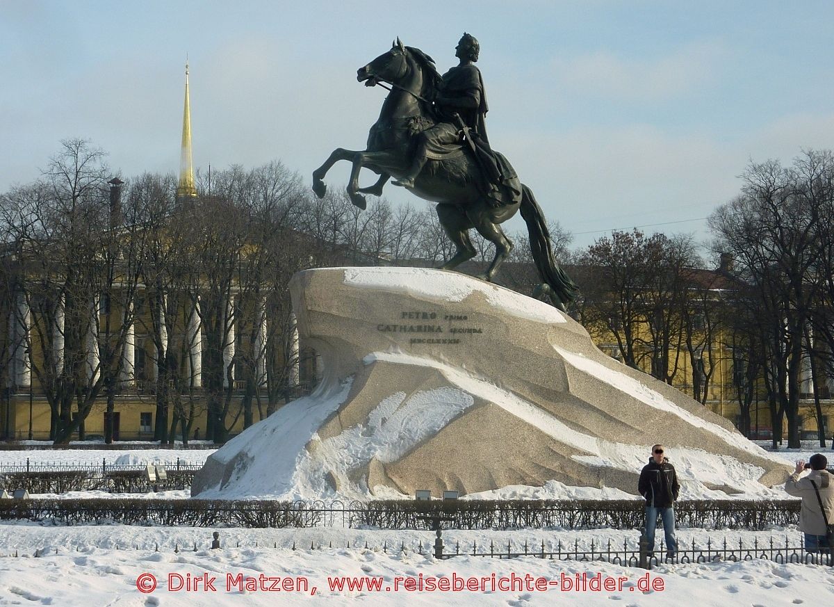 Sankt Petersburg, Reiterstandbild Peter der Große