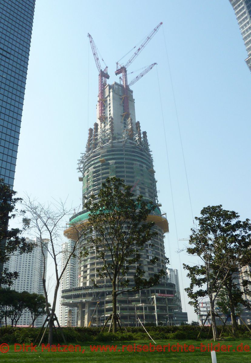 Shanghai, Shanghai-Tower Baustelle