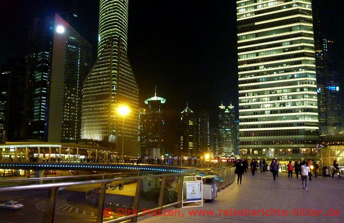 Shanghai, Pudong nachts