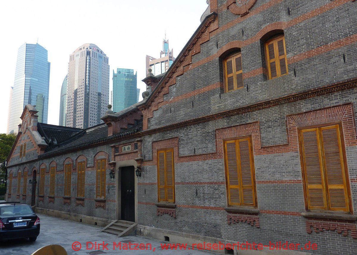 Shanghai, Altbau in Pudong