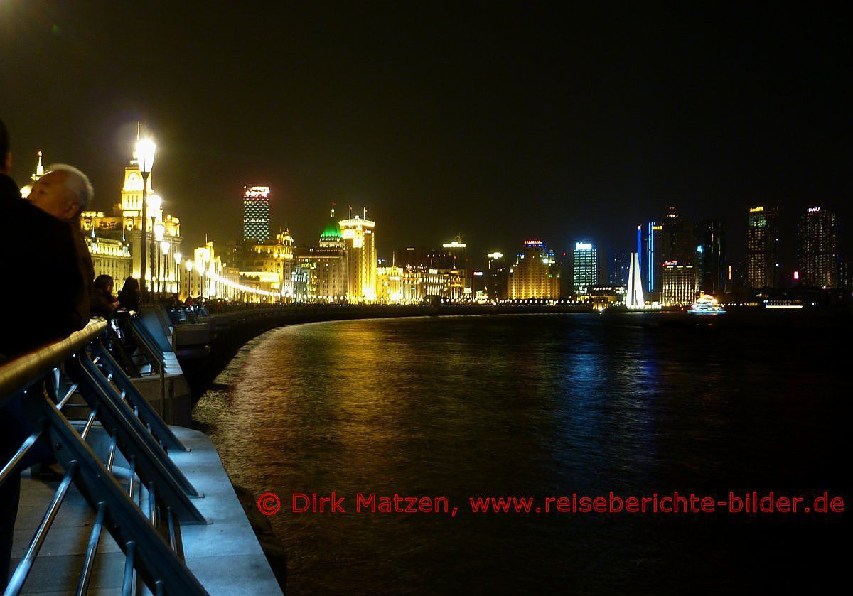 Shanghai, Uferpromenade Bund