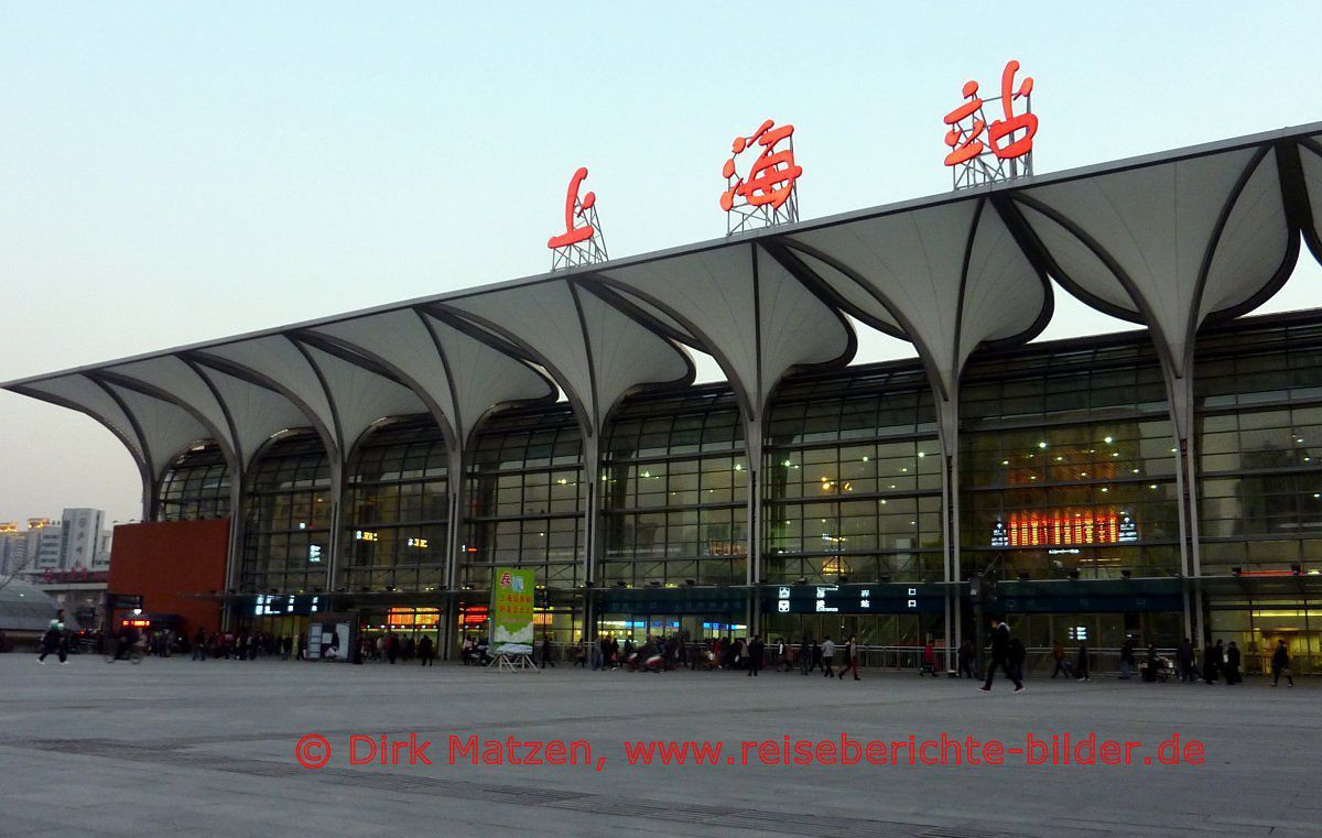 Shanghai, Hauptbahnhof