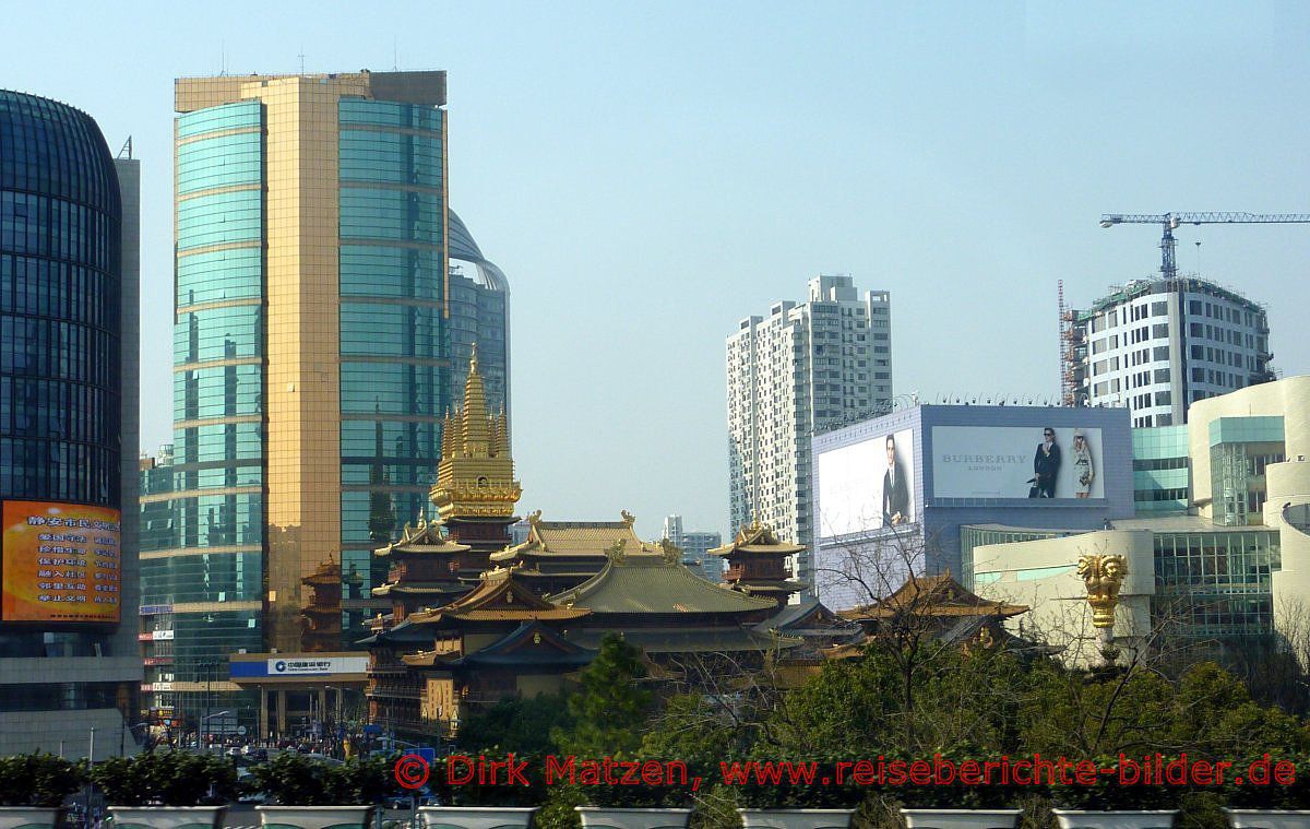 Shanghai, Jing'an-Tempel