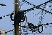 Shanghai, kabel-wirrwarr
