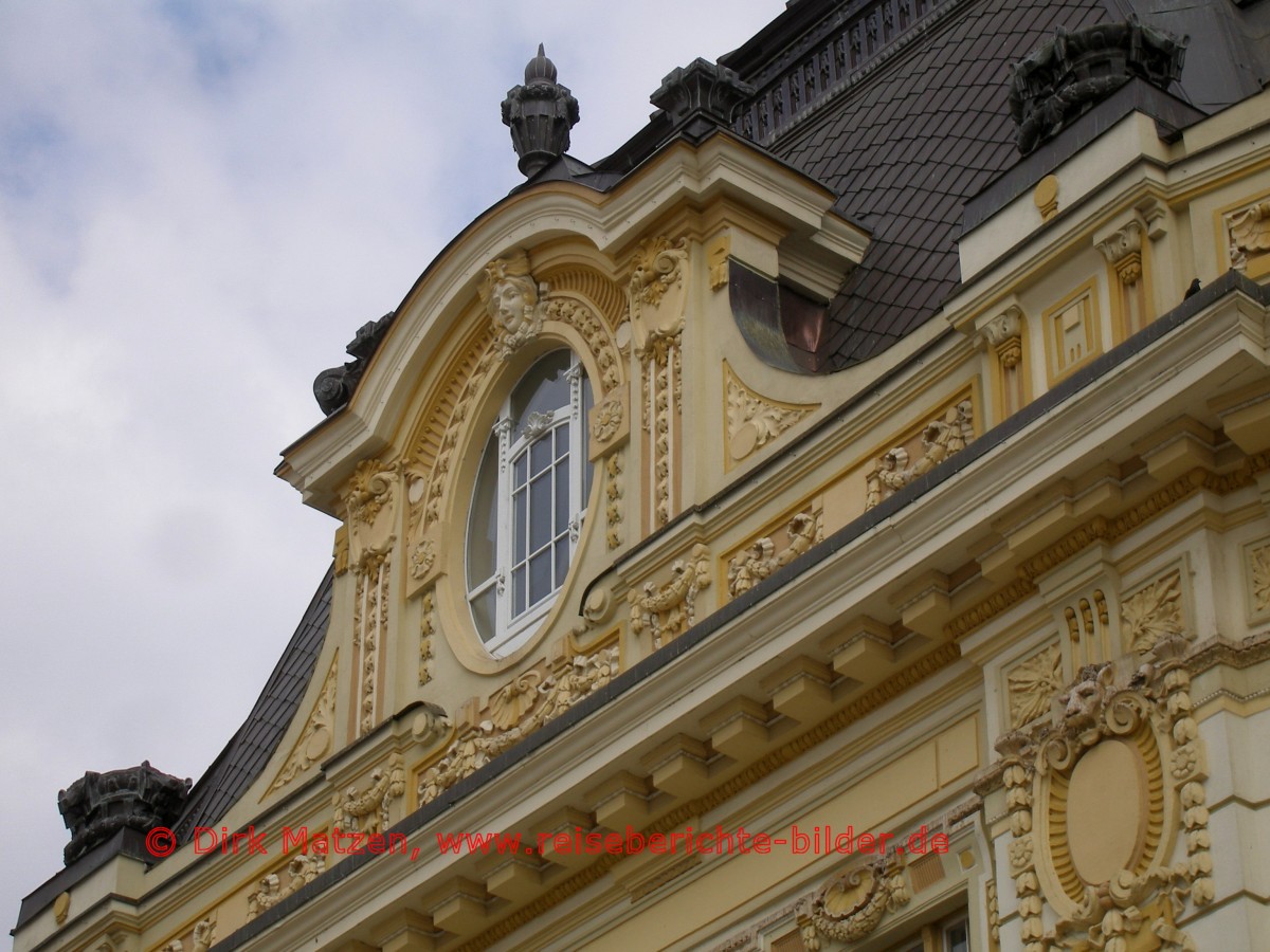 Sibiu, Detail am Rathaus