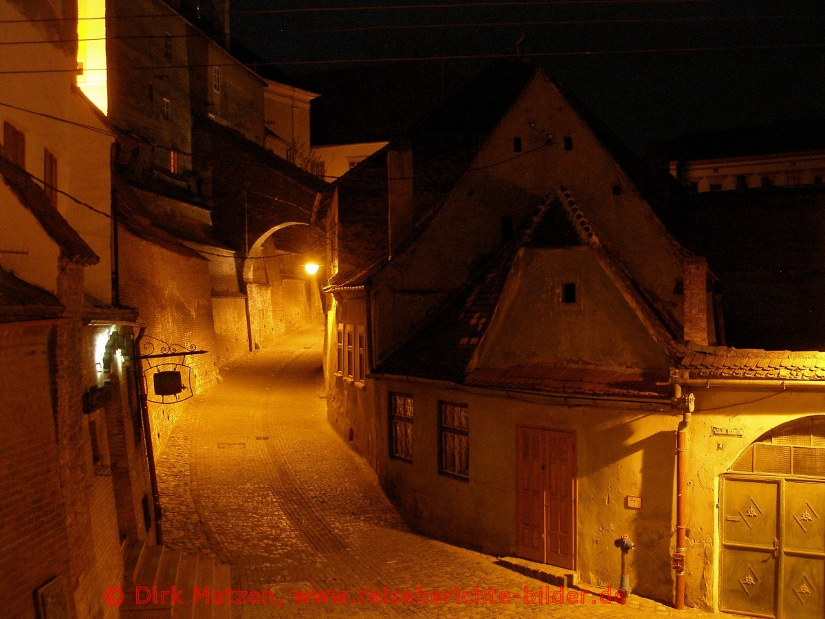 Sibiu, Stimmungsvolle Nacht