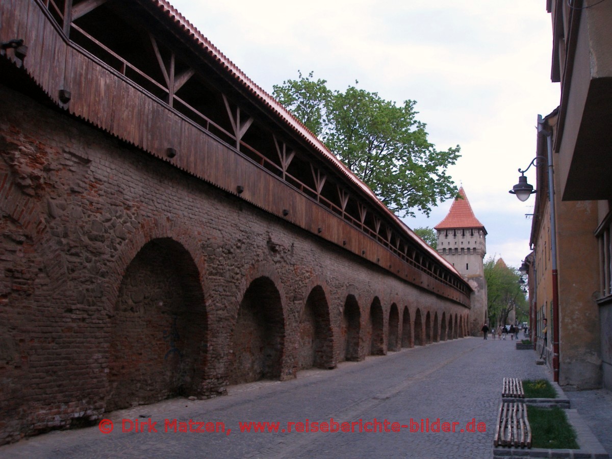 Sibiu, Stadtmauer