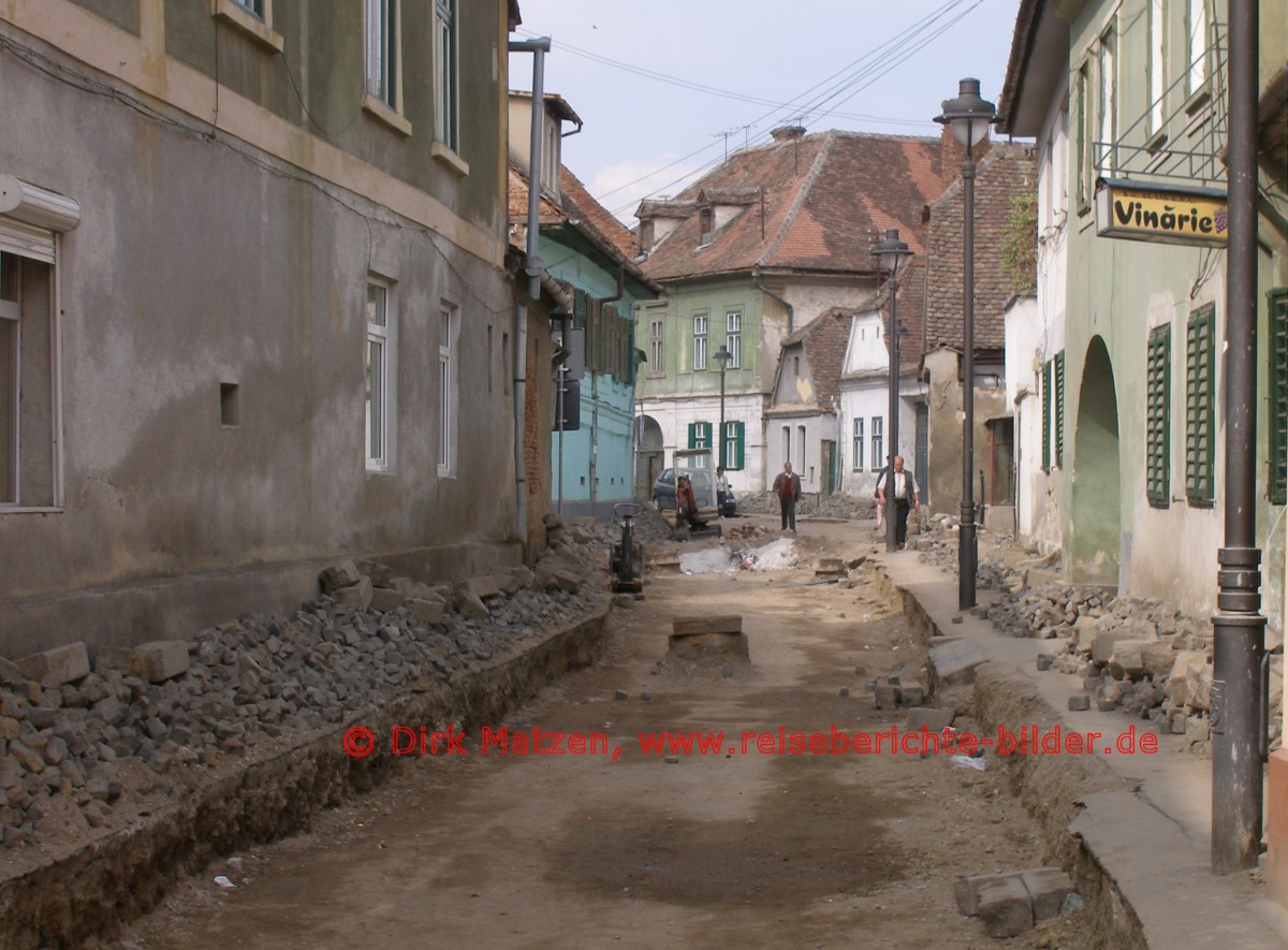 Sibiu, Strassenerneuerung