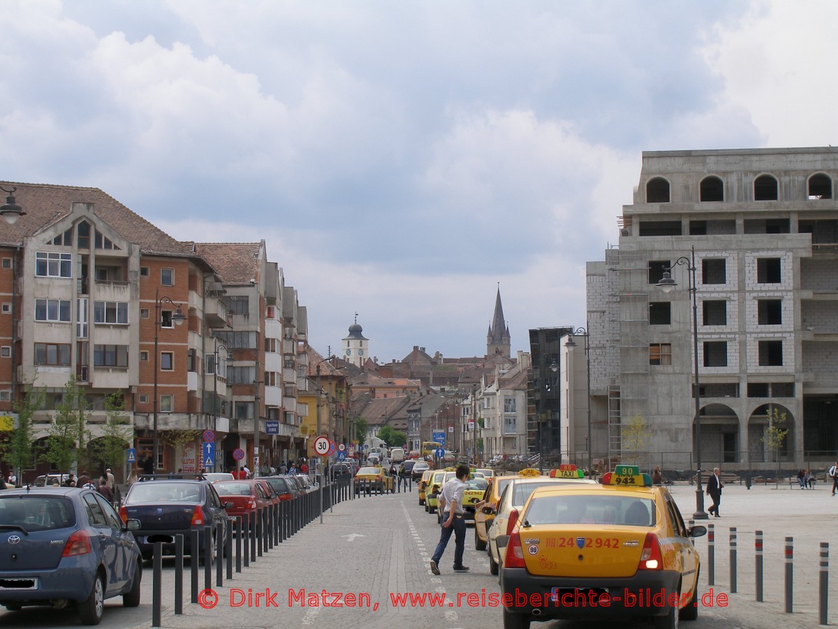 Sibiu, Bahnhofsvorplatz