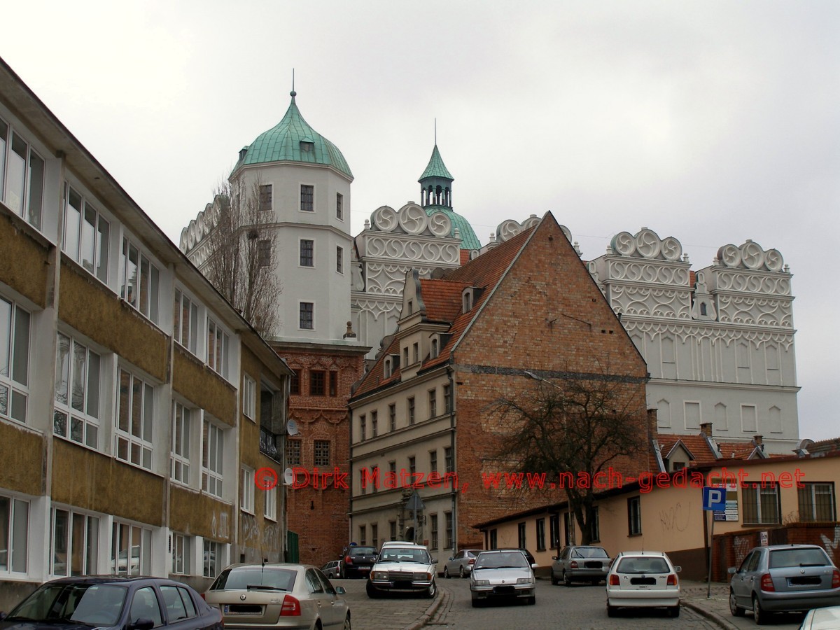 Stettin, Umgebung des Schlosses