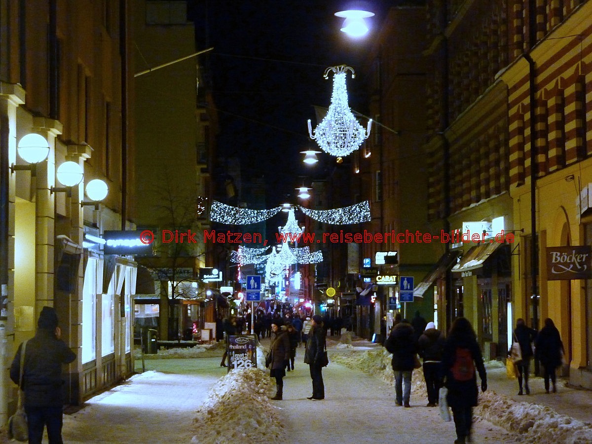 Stockholm, Fugngerzone Drottninggatan