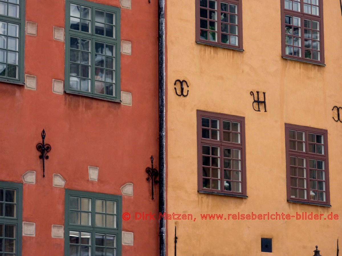Stockholm, Häuser der Altstadt