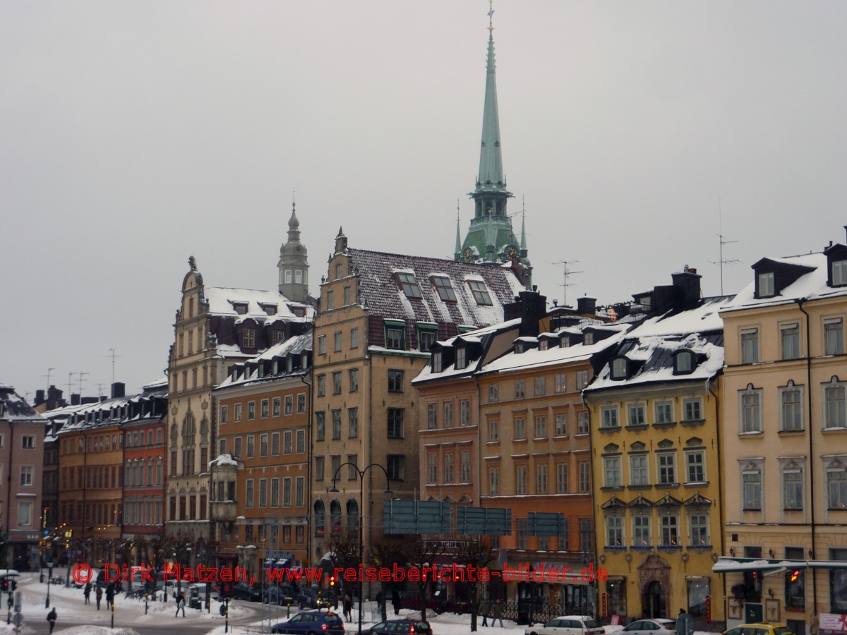 Stockholm, Blick zur Altstadt