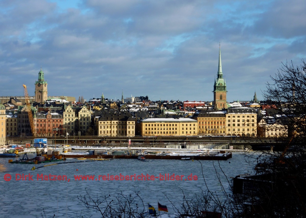 Stockholm, Blick auf die Altstadt