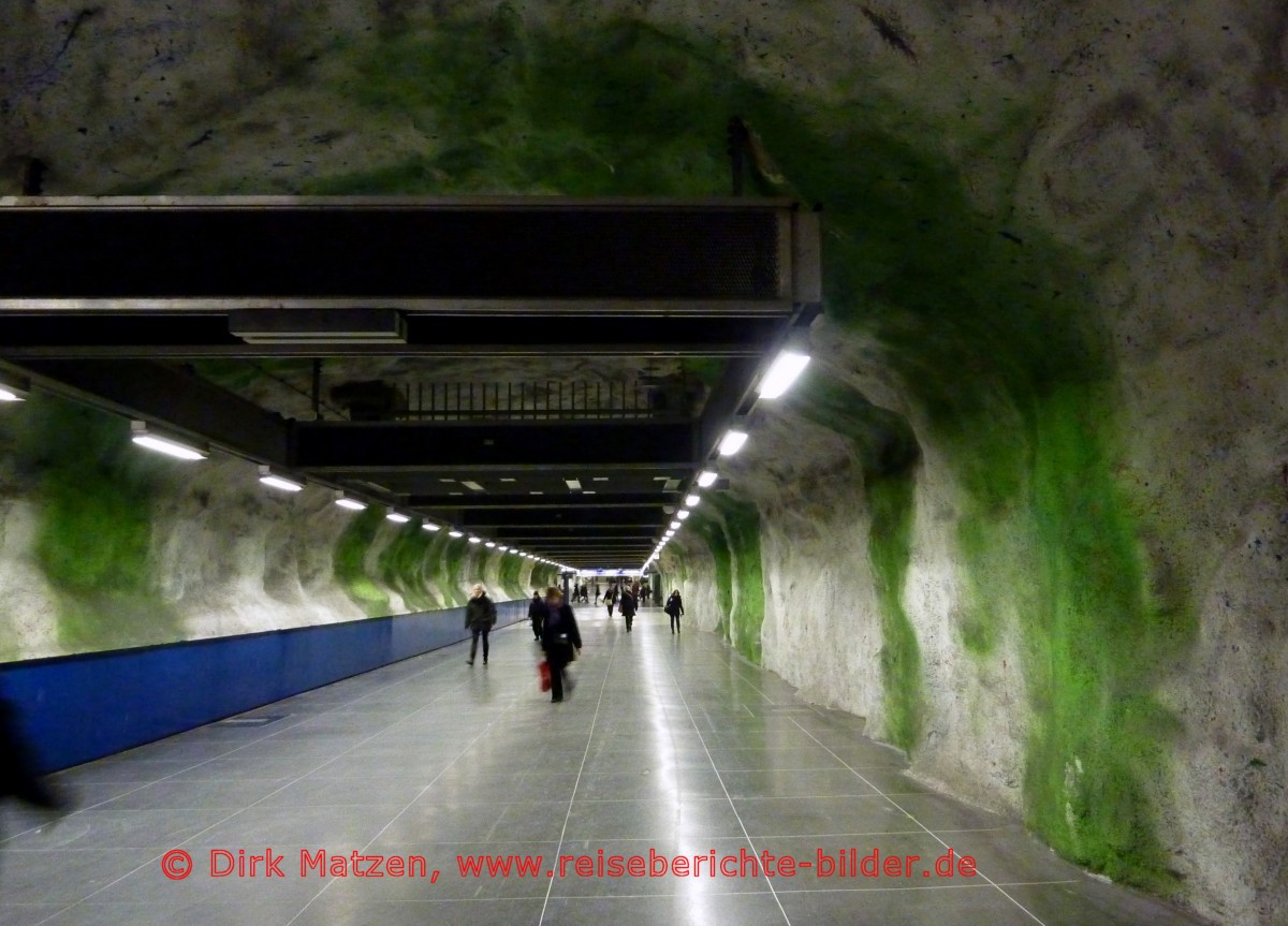 Stockholm, Metrostation Friedhelmsplan