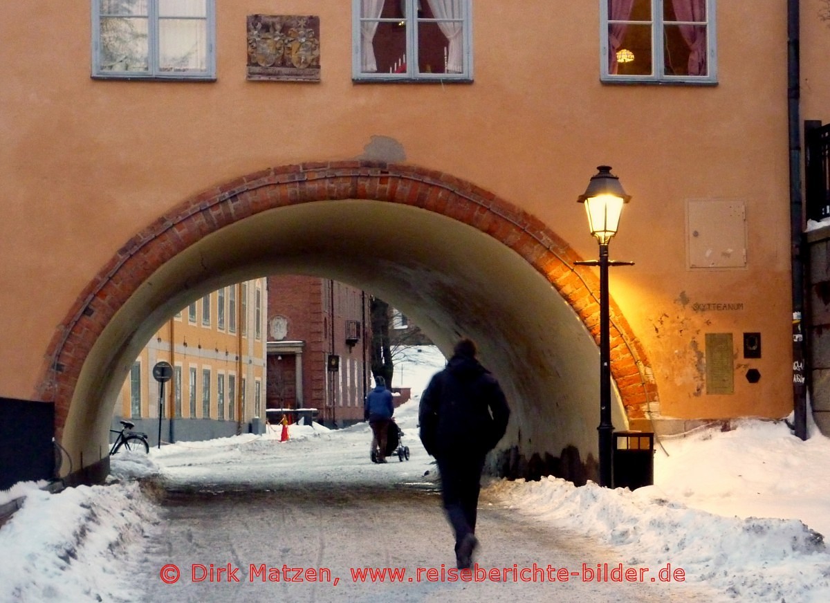 Uppsala, Hausdurchgang