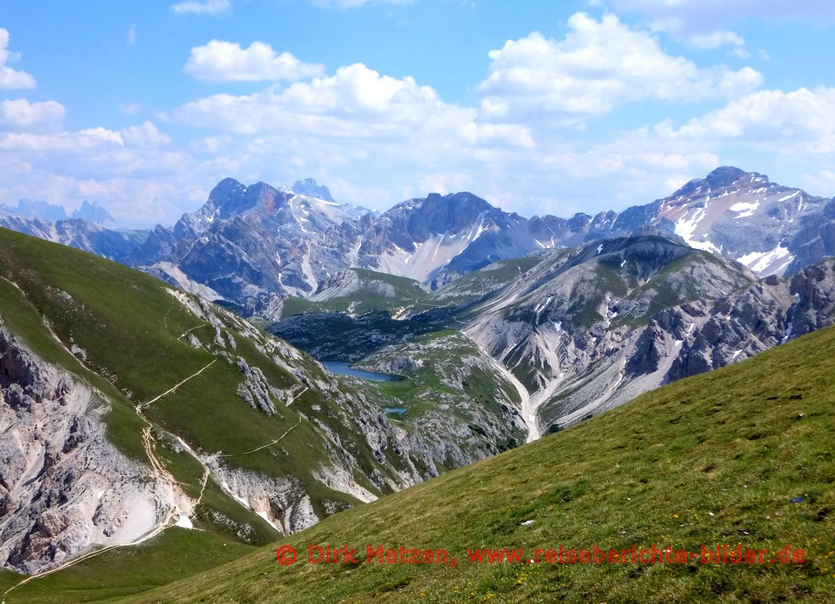 Sdtirol, Aussicht vom Gipfel des Piz da Peres