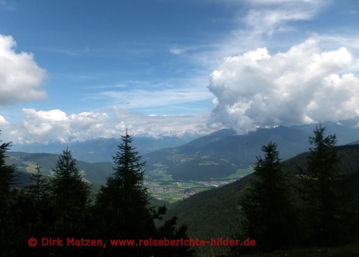 Sdtirol, Blick ins Pustertal