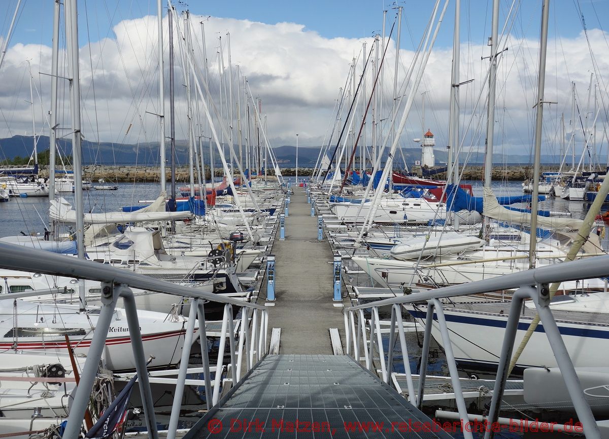Trondheim, Boote, Skansen Marina
