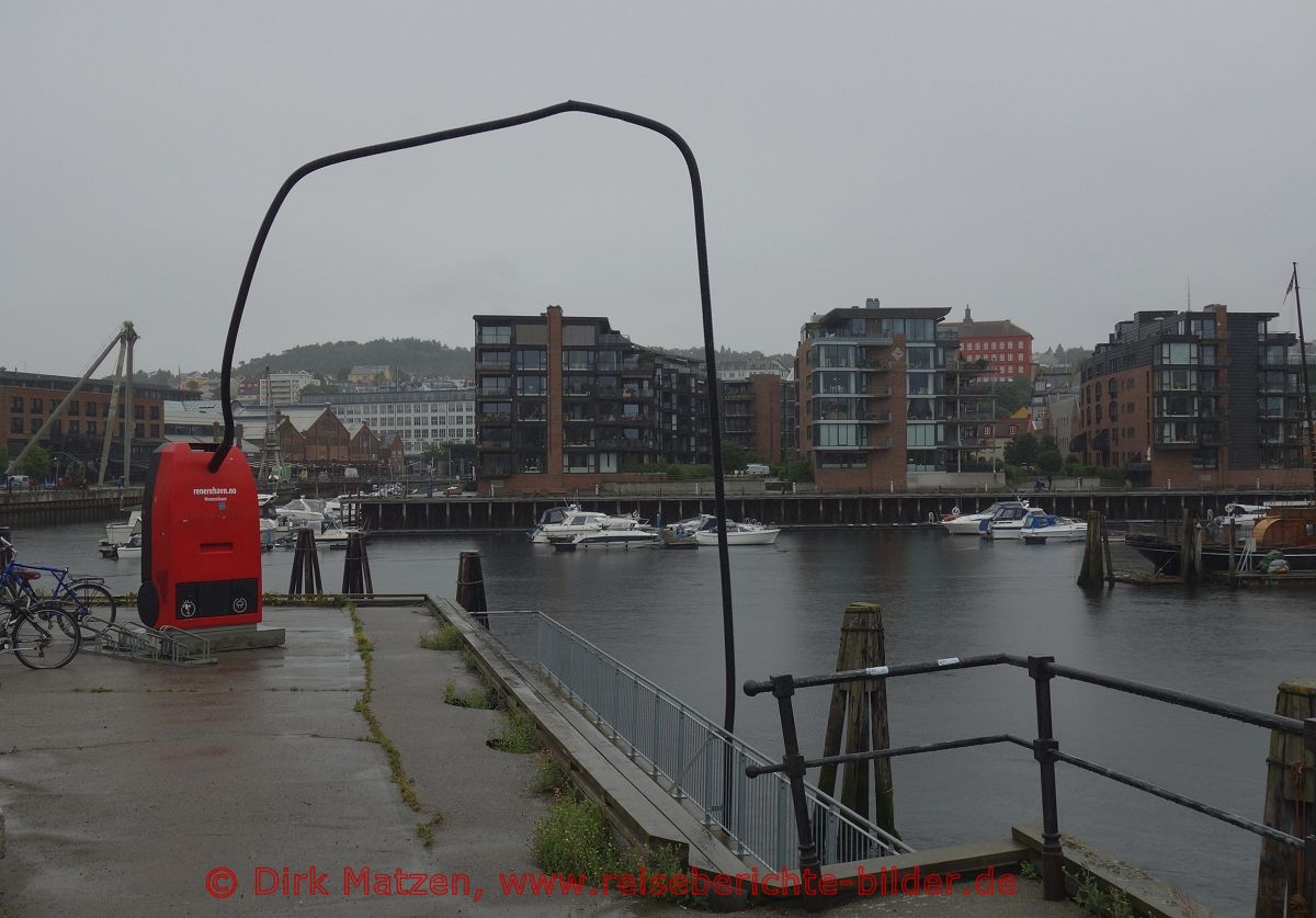 Trondheim, Hafen, Staubsauger