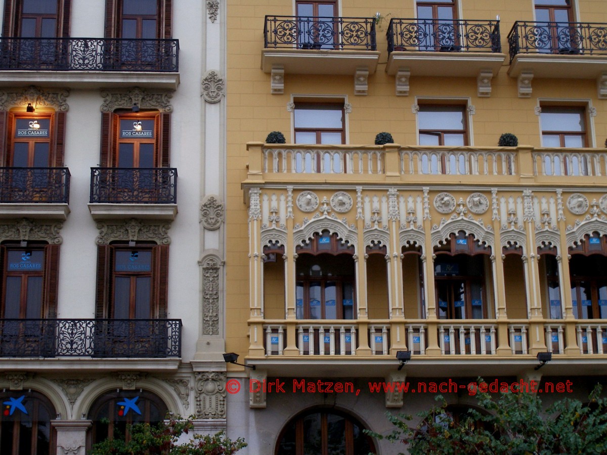 Valencia, Typischer Baustil