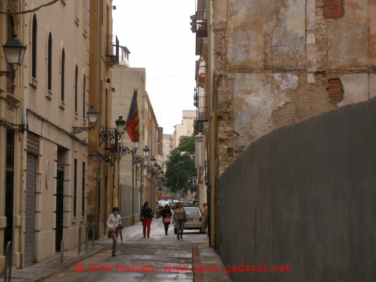 Valencia, Sanierungsgebiet der Altstadt