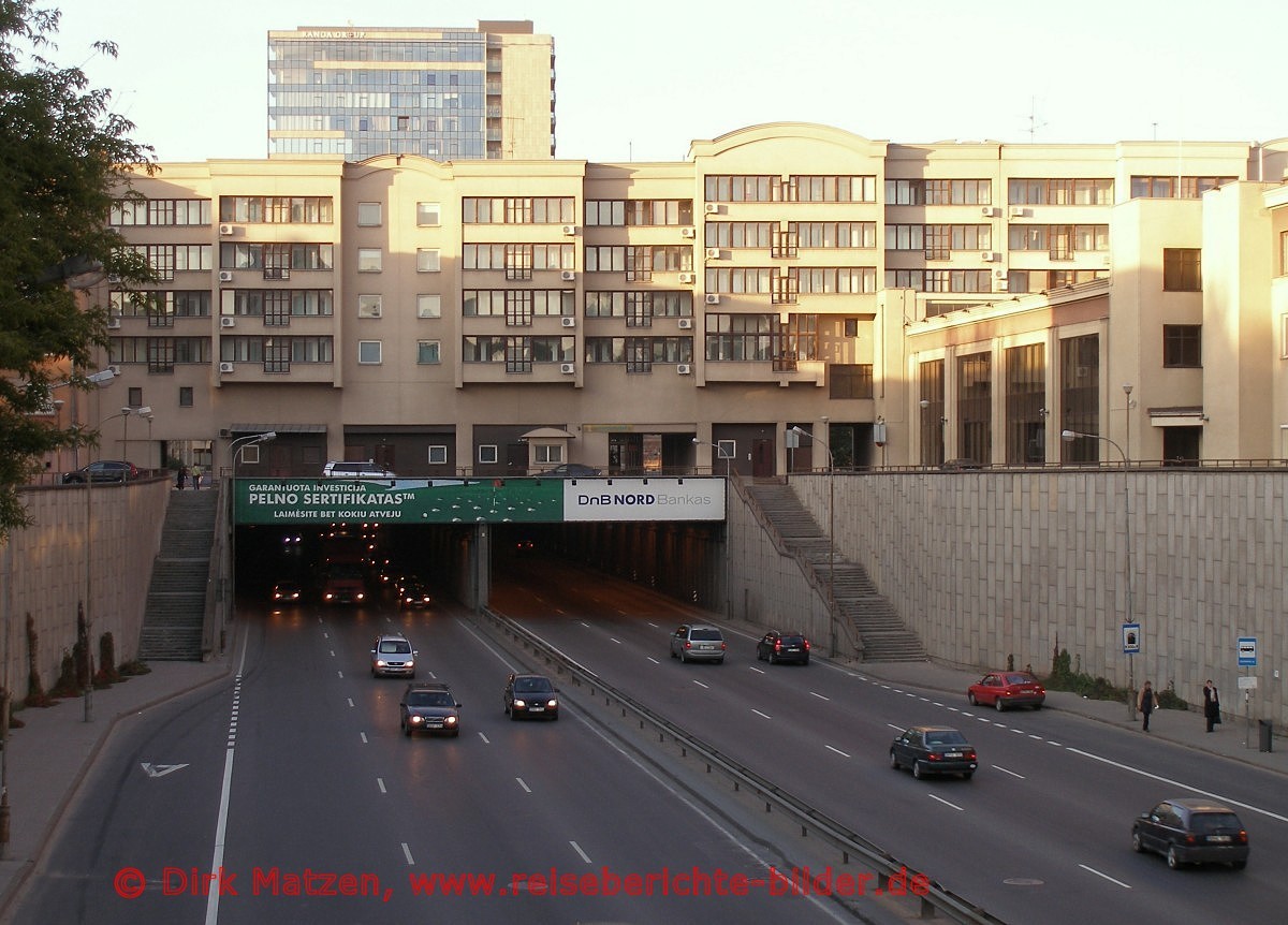 Vilnius (Wilna) - Stadtautobahn