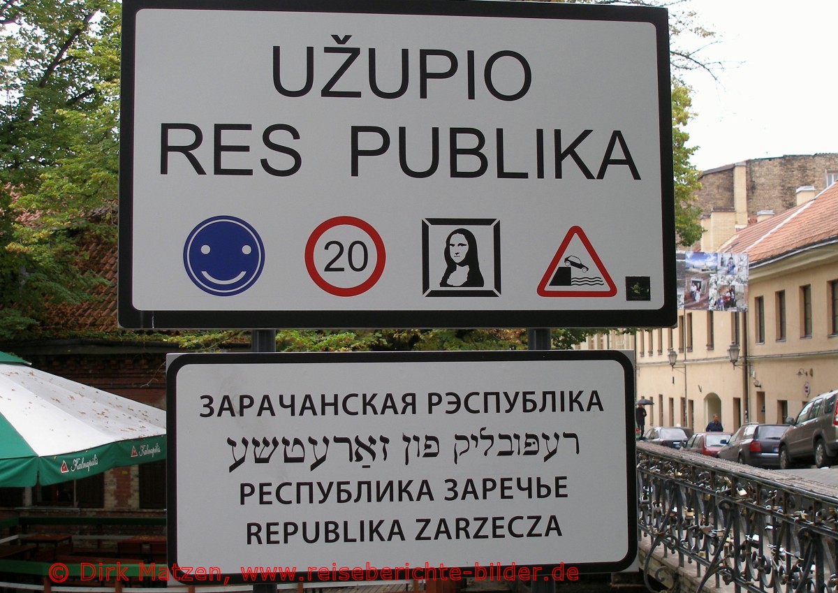 Vilnius (Wilna) - Republik Užupis