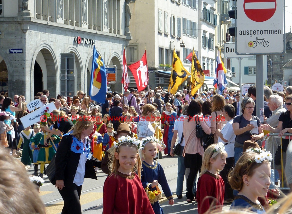 Zrich, Kinderumzug Sechseluten